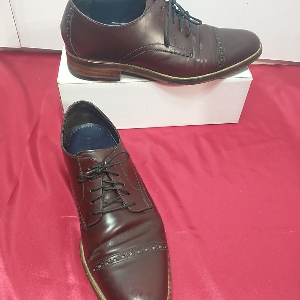 COPY - Cole Haan Men's SZ 8M Madison Cap OX, Burgundy C10840. Condition is Pre-…